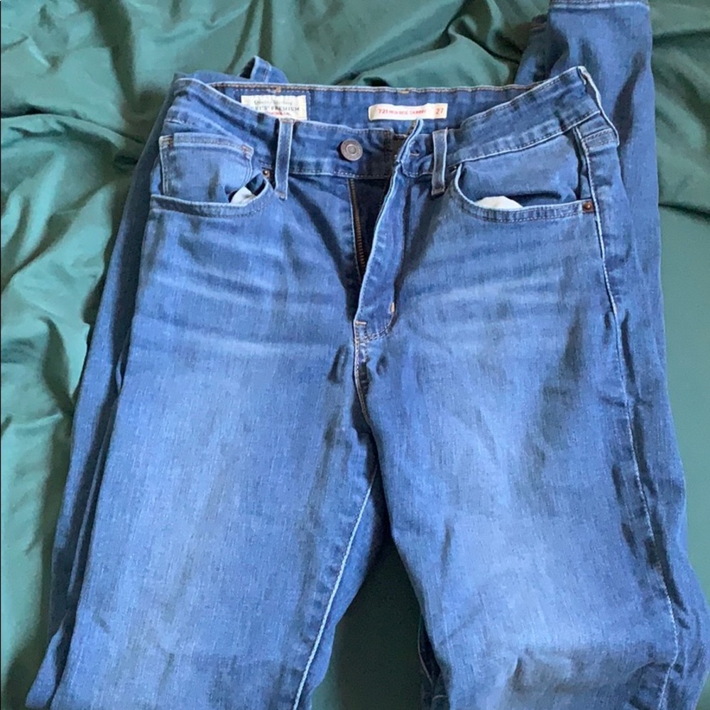 Levi’s High Rise skinny jeans